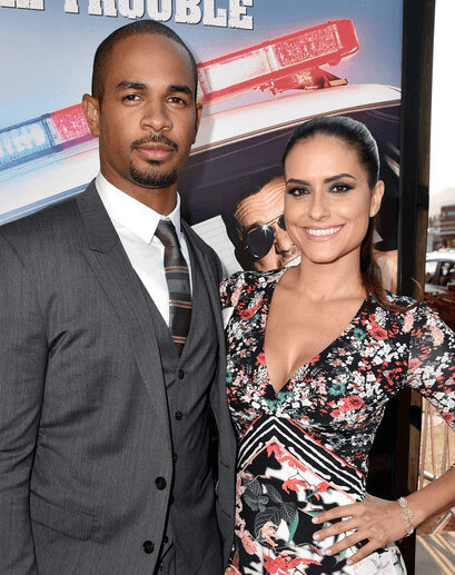 Samara Saraiva And Husband Damon At Premiere Of Let's Be Cops